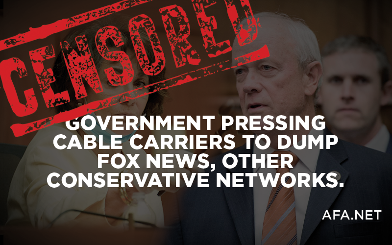 Democrats openly push for censorship of FoxNews, other conservative cable networks
