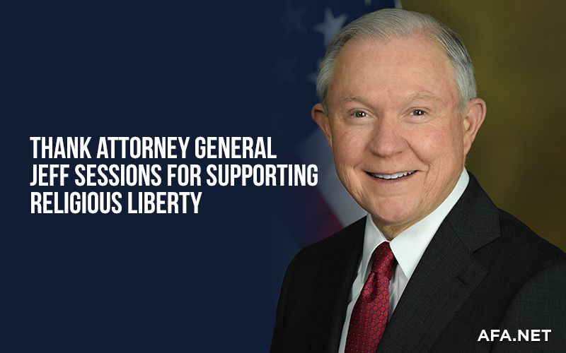 Thank Attorney General Jeff Sessions for standing against political correctness