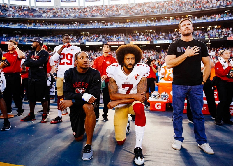 Are the NFL Protests about the Flag or Not?