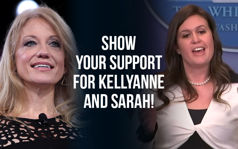 Show your support for Kellyanne and Sarah!