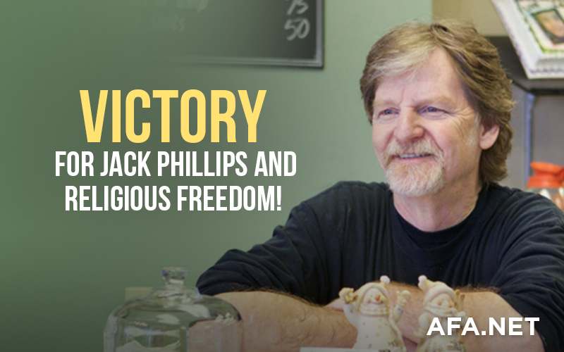 Victory for Jack Phillips and Religious Freedom!