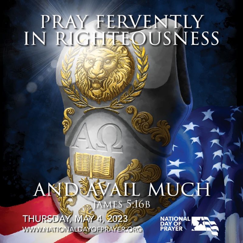 National Day of Prayer is Today!