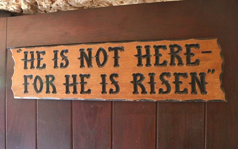 He Is Not Here, For He Is Risen!