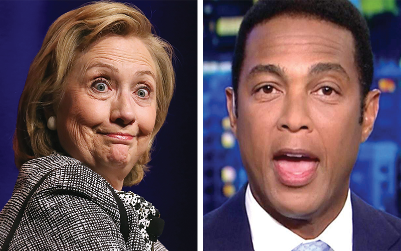 Shocking Hypocrisy: Hillary Clinton and CNN’s Don Lemon