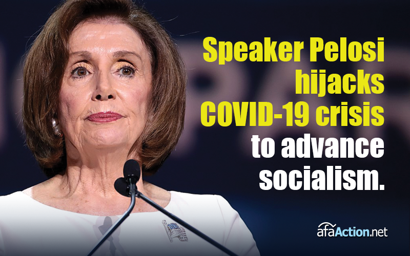 Tell Congress to vote against Speaker Pelosi's socialist, pro-abortion and pro-LGBT bill