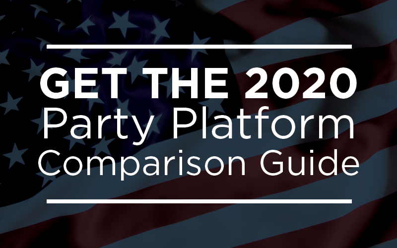 Get the free 2020 Party Platform Comparison Guide