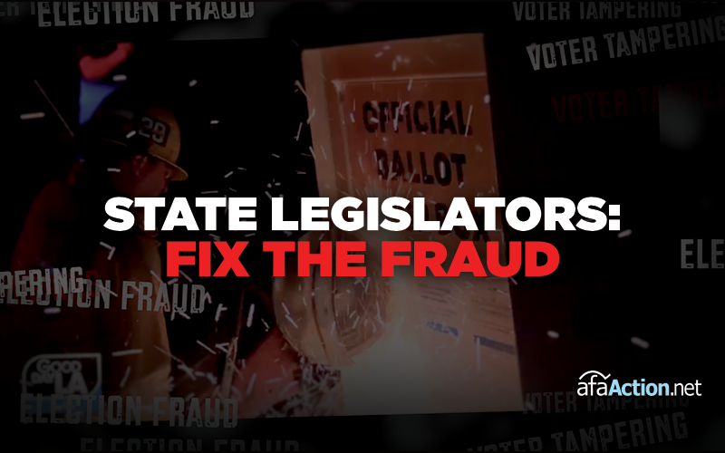 State legislatures must resolve illegal and fraudulent voting in 2020 presidential election. Image
