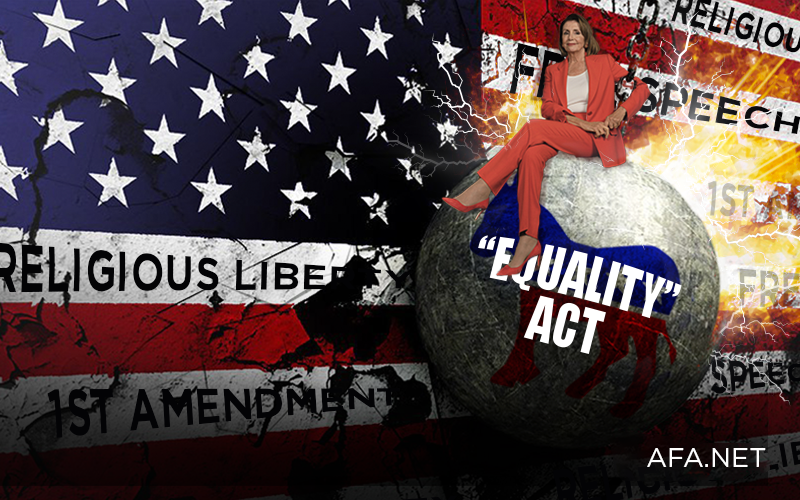 Urgent: Tell Congress to vote against Nancy Pelosi's anti-religious liberty act