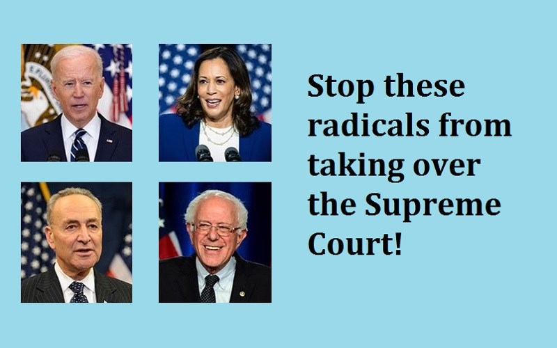 Tell your elected officials to stop the takeover of the Supreme Court