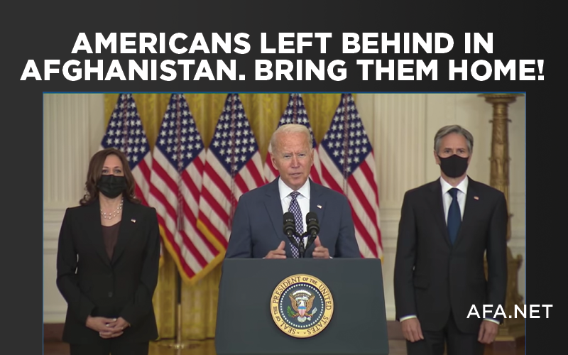 Americans Left Behind in Taliban Territory