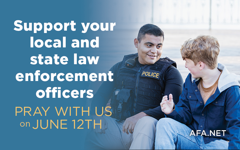 Day of Prayer and Appreciation for Law Enforcement set for June 12