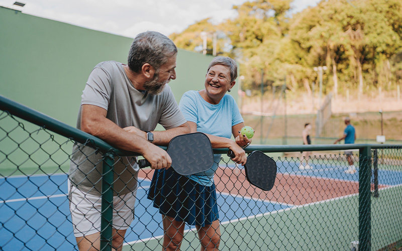 Connecting on the court