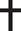A black cross on a white background

Description automatically generated