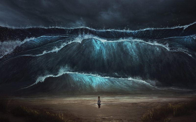 When Sorrows Like Sea Billows Roll*