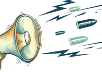 When did words become violence?