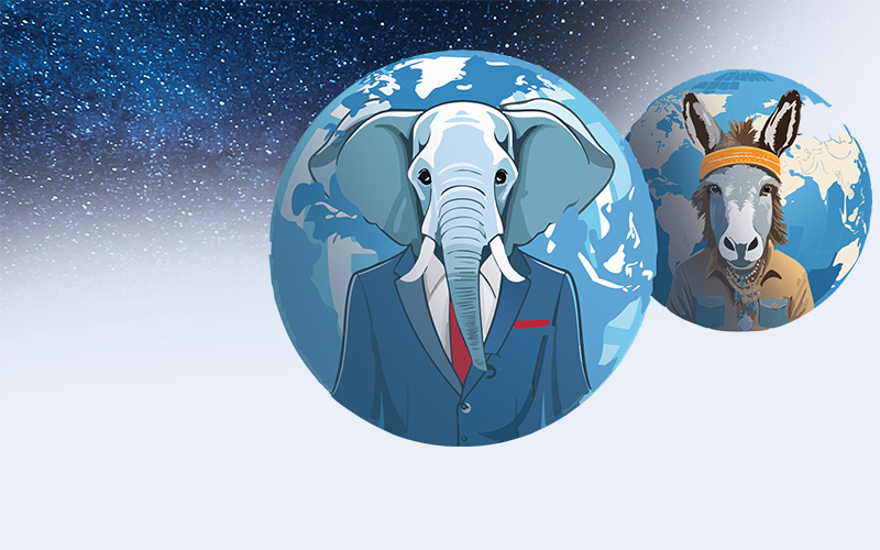 Worlds apart