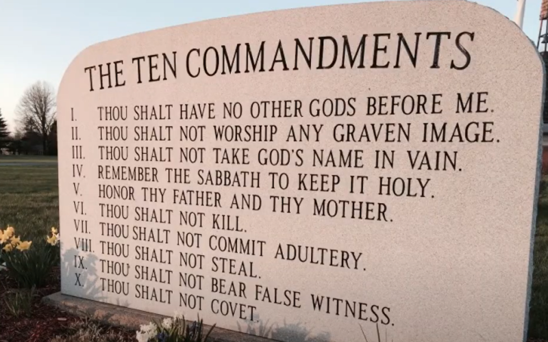 Are the Ten Commandments Making a Comeback?
